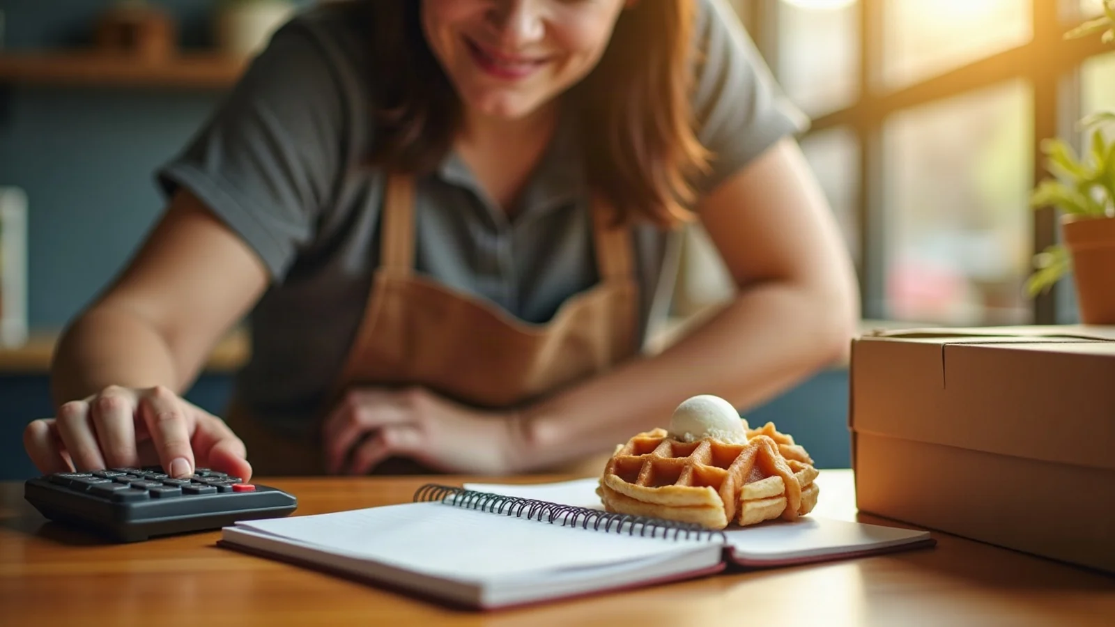 Costear un plato puede ser la tarde mejor pagada: imagen editorial para dueños de heladerías