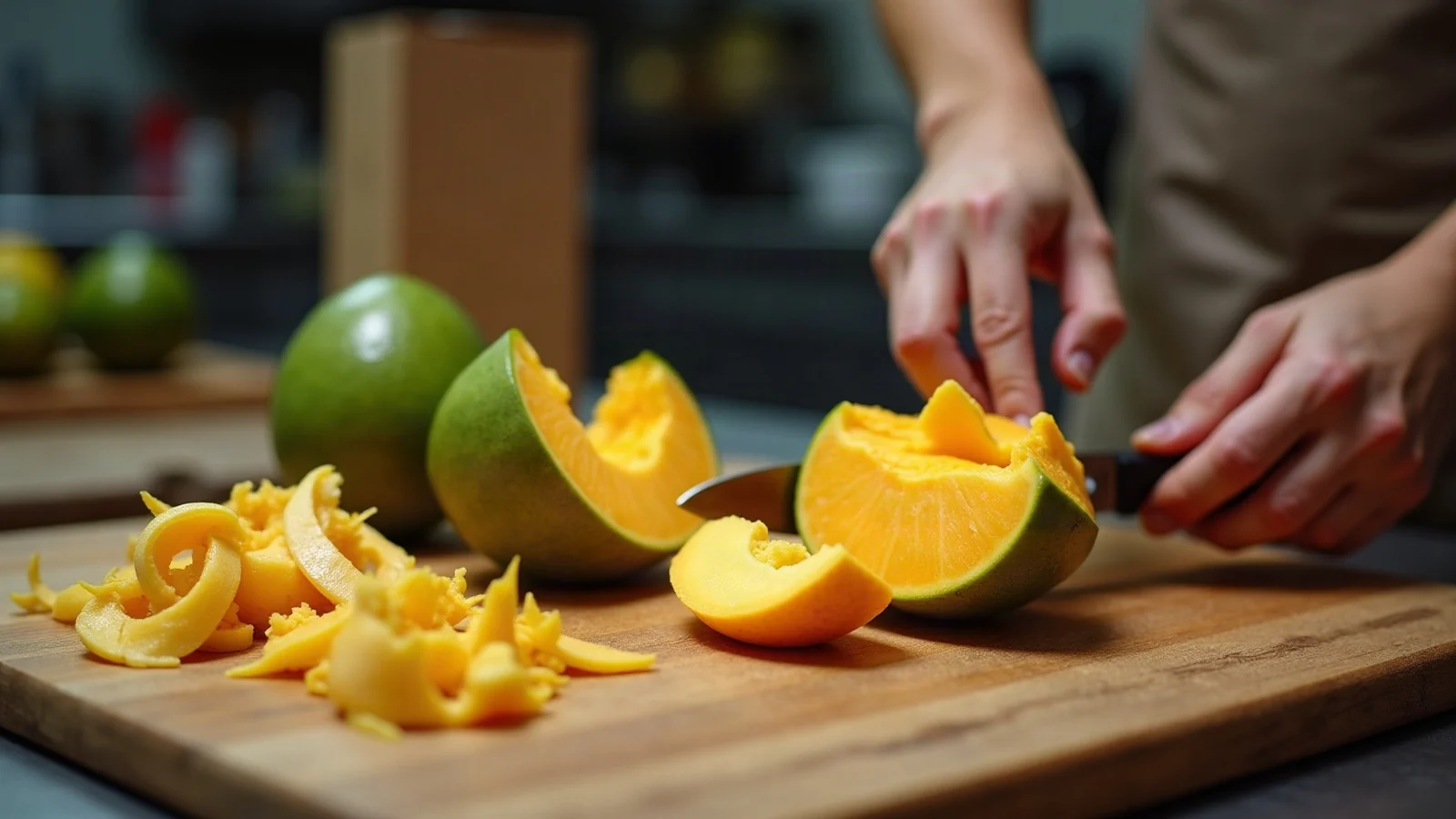 La fruta se costea por porción útil: imagen editorial para dueños de heladerías